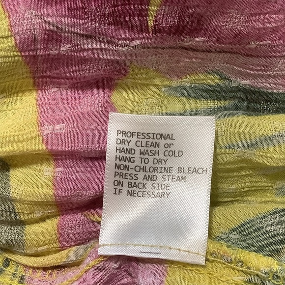 🌴 Cynthia Rowley Tropical Off Shoulder Mini Dress Size Small - Picture 3 of 9